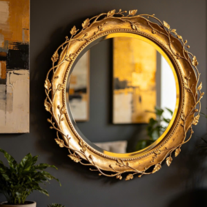 gương trang trí nghệ thuật sang trọng độc đáo do chungdreamdecor thiết kế