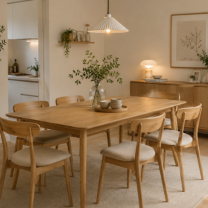 ảnh decor bàn ghế ăn hiện đại lịch lảm